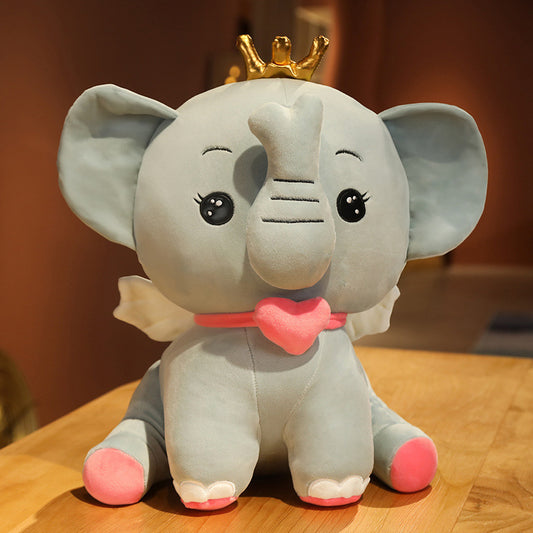Crown Elephant 120 CM (grey)