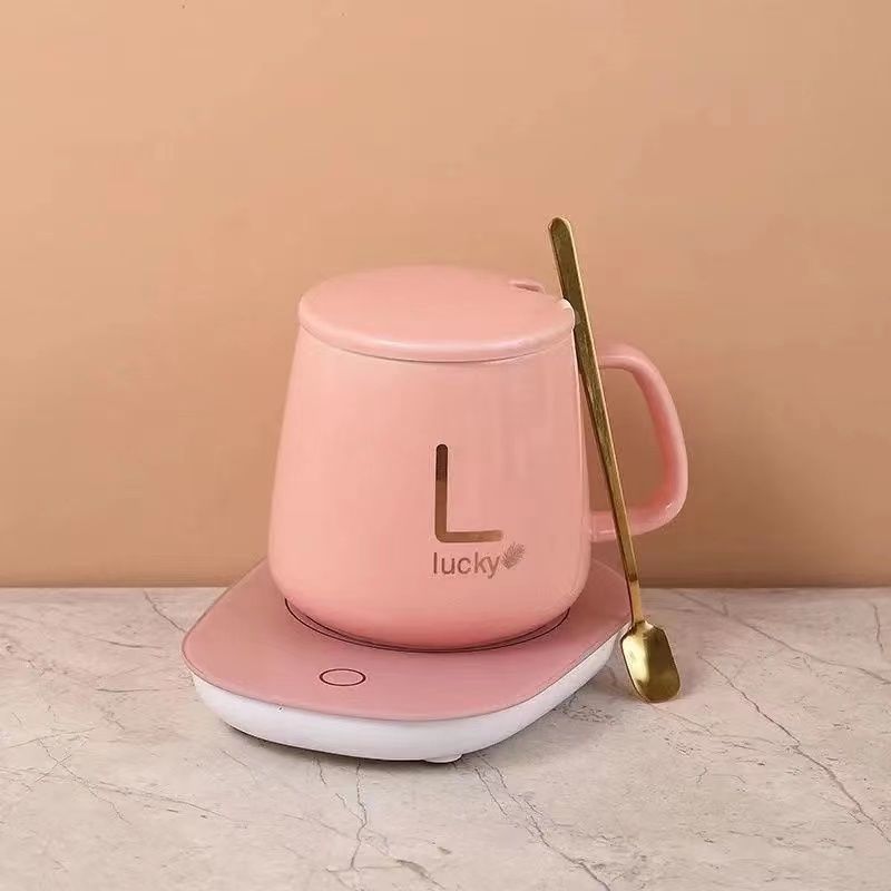 Lucky Touch Electric Warm Cup Set – With Lid
