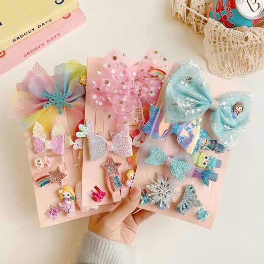 Fancy hair clip set