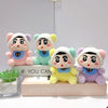 Shinchan Kawaii Plush Keychain – Pastel Edition
