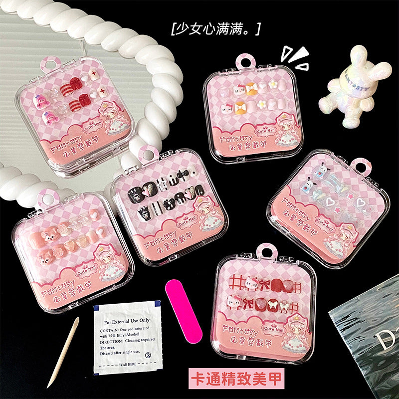 Kawaii Fantasy Press-On Nail Set (Box Edition)