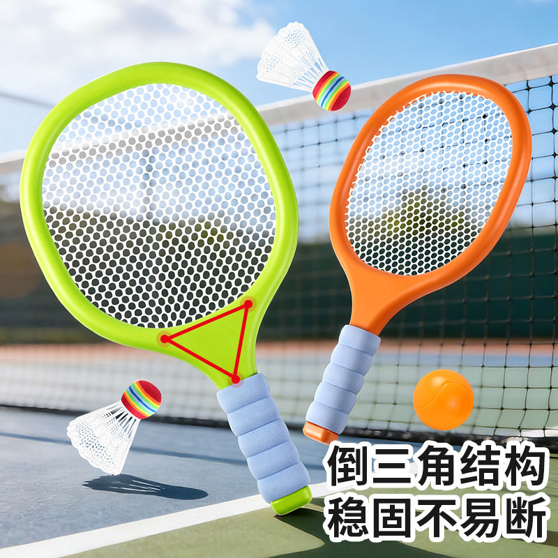 Kids Badminton Racket Set with Shuttlecock – Lightweight Outdoor Sports Toy for Children