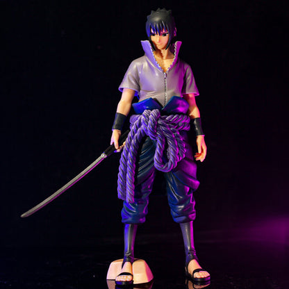 Sasuke Uchiha Anime Action Figure with Sword – 26 cm Grandista Style Collectible | Naruto Shippuden Sasuke Uchiha PVC Figure with Box Packing