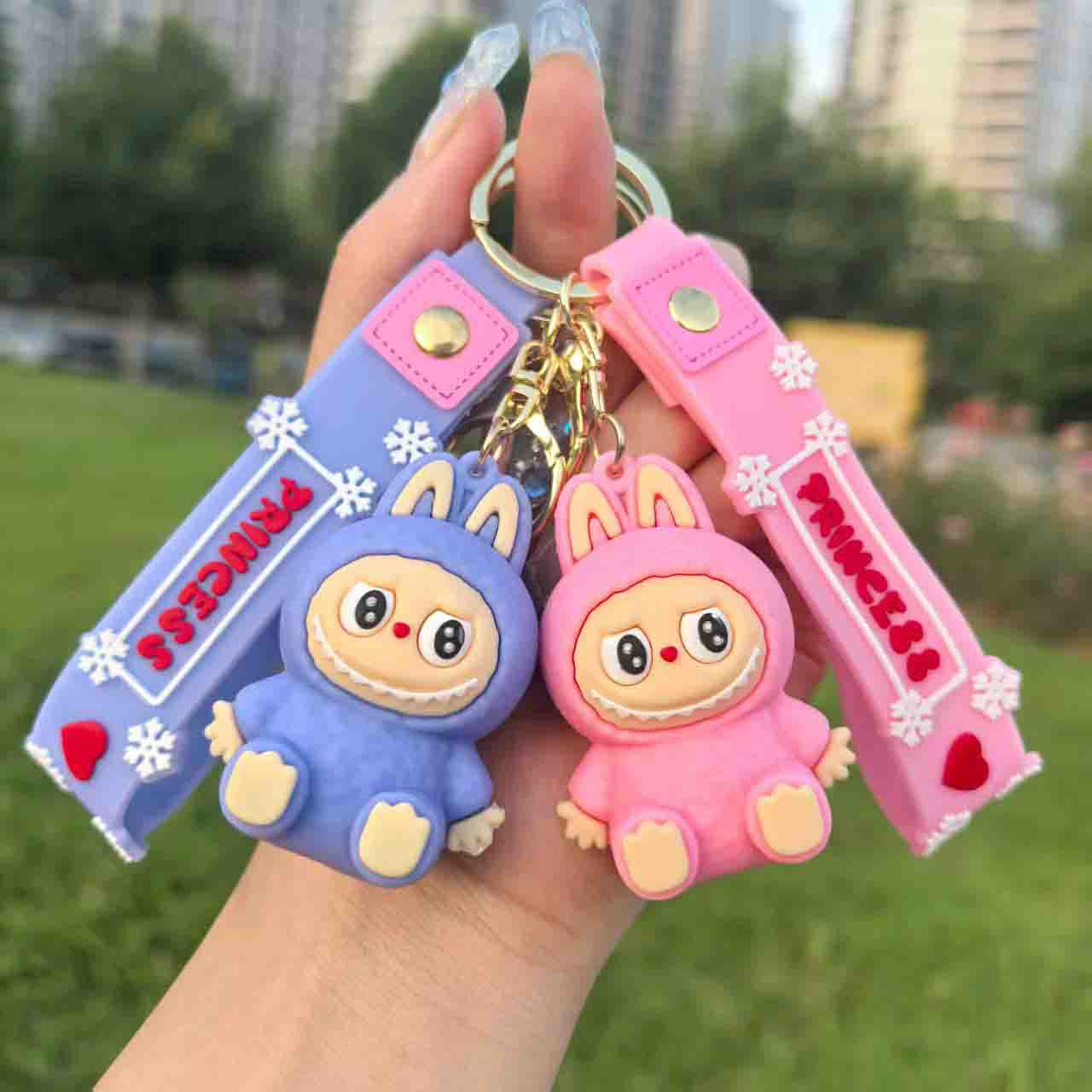 Labubu Keychain – Cute Collectible Key Ring