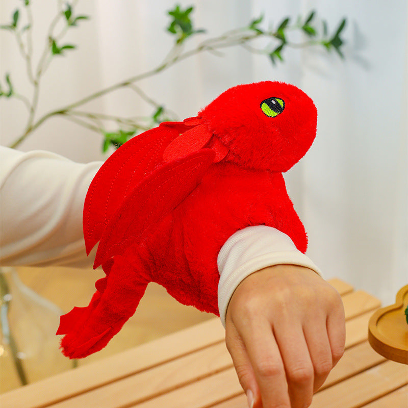 How To Train Your Dragon Toothless Plush Hand Bracelet | Soft Dragon Wristband for Kids & Adults