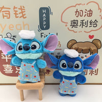 Stitch Chef Kawaii Plush Keychain
