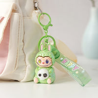 Labubu Skull Buddy Keychain – Cute Collectible