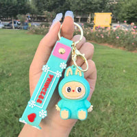 Labubu Keychain – Cute Collectible Key Ring