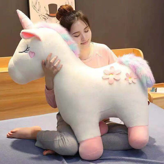 Standing Unicorn (white)- 120 CM