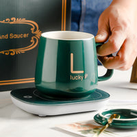 Lucky Touch Electric Warm Cup Set – With Lid