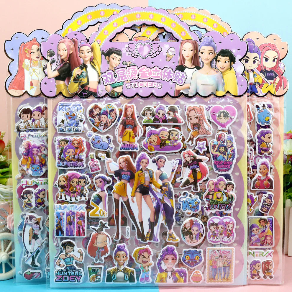 KPOP Demon Hunters Ultimate Fan Hamper – 20 Items | Huntrix, Rumi, Zoey & Mira Kawaii Collection