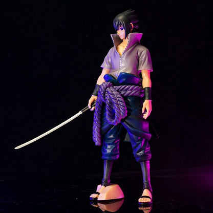 Sasuke Uchiha Anime Action Figure with Sword – 26 cm Grandista Style Collectible | Naruto Shippuden Sasuke Uchiha PVC Figure with Box Packing