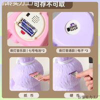 Kawaii Night Glow Lamp & Piggy Bank – Dual Function