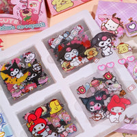 ✨ Sanrio Kuromi & My Melody Sticker Box – Kawaii Collection ✨