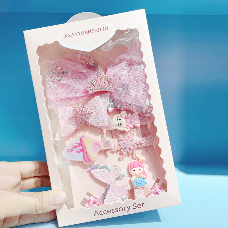 Fancy hair clip set