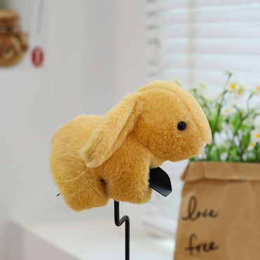 Kawaii Floppy Ear Bunny Plush Wrist Hugger – Cute Rabbit Stuffed Toy Hand & Wrist Accessory