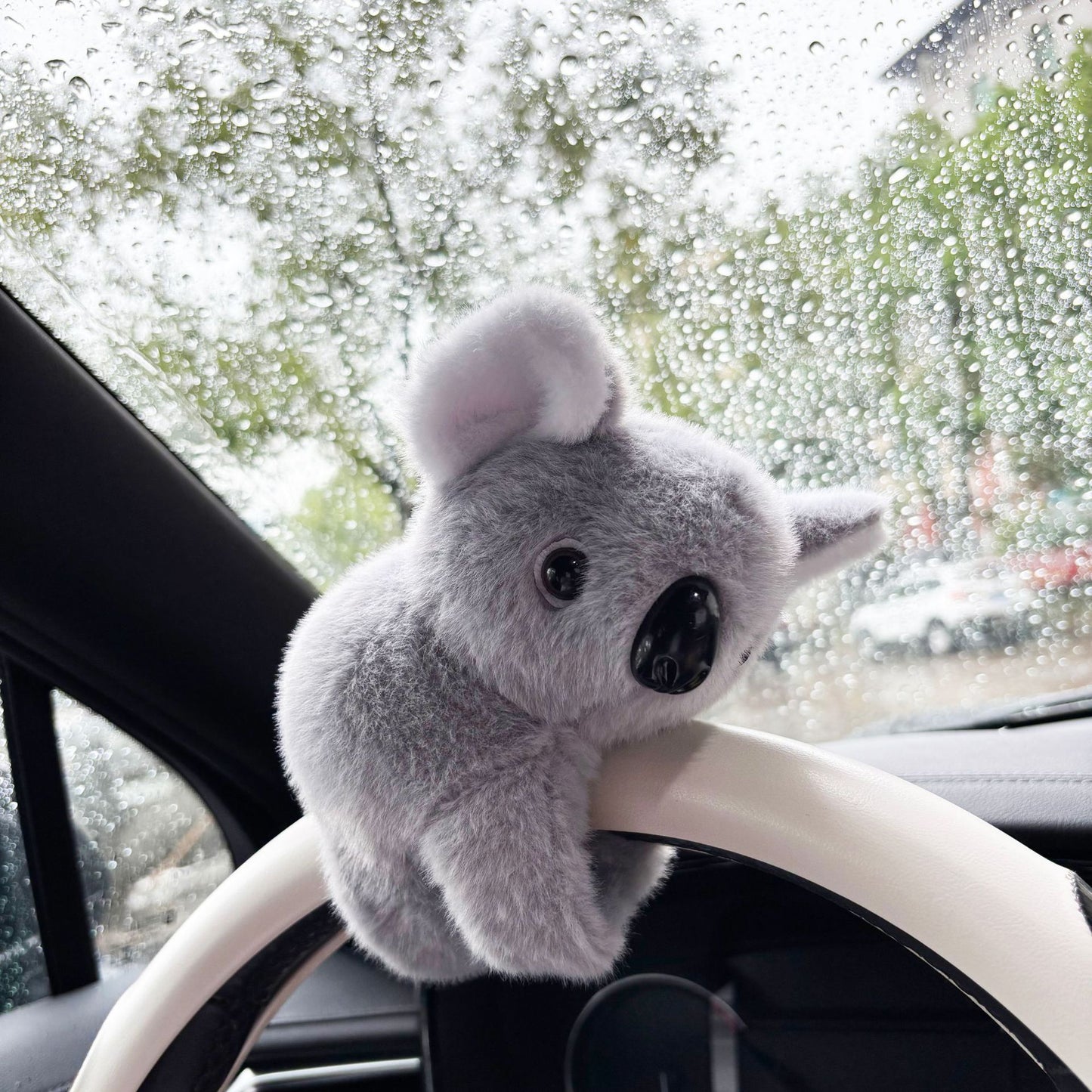 Kawaii Koala Hug Wrist Plush Toy Bracelet – Soft Slap Band Stuffed Animal for Kids & Adults