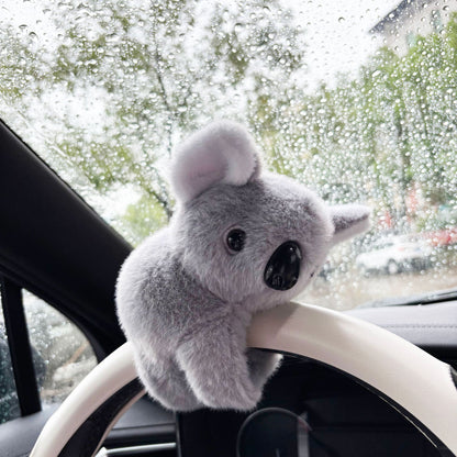 Kawaii Koala Hug Wrist Plush Toy Bracelet – Soft Slap Band Stuffed Animal for Kids & Adults
