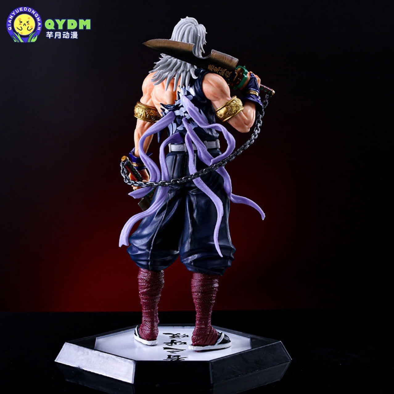 Tengen Uzui Demon Slayer Action Figure – Premium Anime Collectible Statue | Kimetsu no Yaiba Hashira Figure for Fans & Collectors