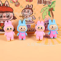 Labubu Kawaii Blind Pouch Erasers – Pack of 6 | Cute Cartoon Collectible Erasers for Kids & Stationery Lovers
