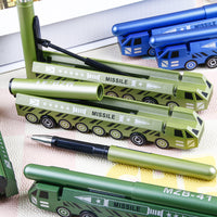 Missile Truck Pen | Army Camouflage Rocket Launcher Pen | Creative Military Design Ball Pen for Kids & Gift