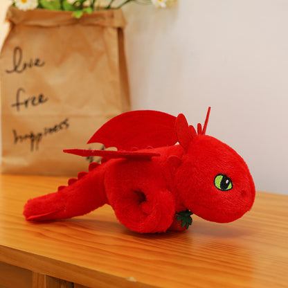 How To Train Your Dragon Toothless Plush Hand Bracelet | Soft Dragon Wristband for Kids & Adults