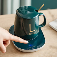 Lucky Touch Electric Warm Cup Set – With Lid