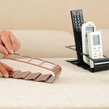 Multi-Slot Remote Control Organizer Stand – Universal TV, AC & Media Remote Holder for Home & Office