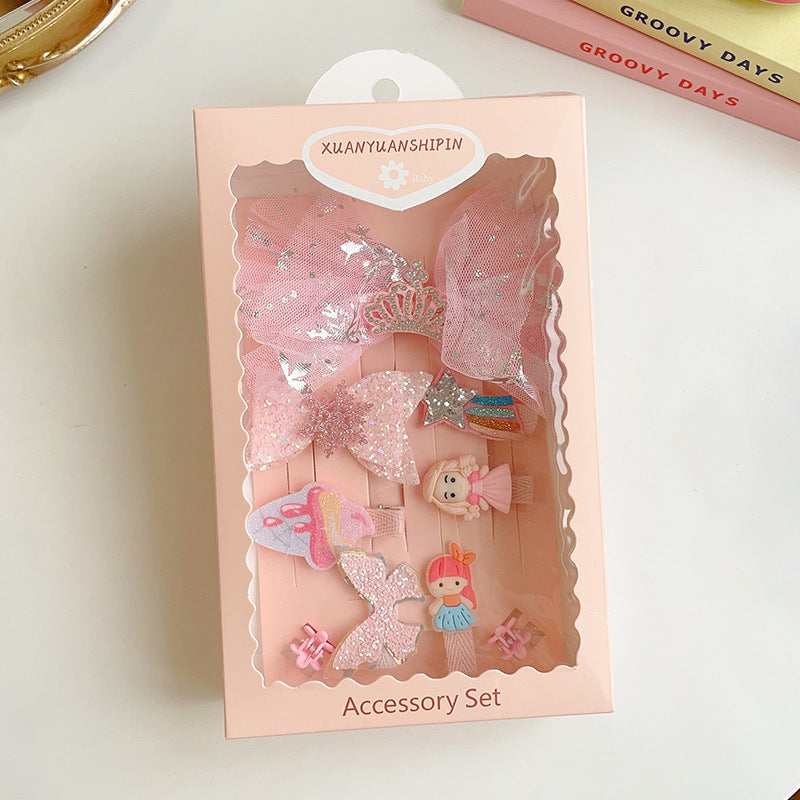 Fancy hair clip set