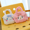 Kawaii Plush Cartoon Character Handbag for Girls – Cute Furry Crossbody Bag | Sanrio & Cartoon Style Shoulder Bag