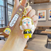 Cry Baby Character Keychain with Wrist Strap