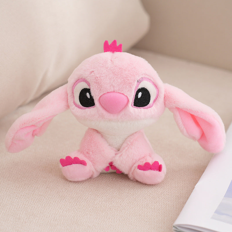 Cute Stitch Plush Keychain | Soft Mini Stuffed Toy Keyring