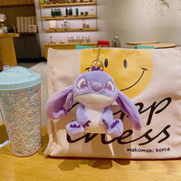 Cute Stitch Plush Keychain | Soft Mini Stuffed Toy Keyring