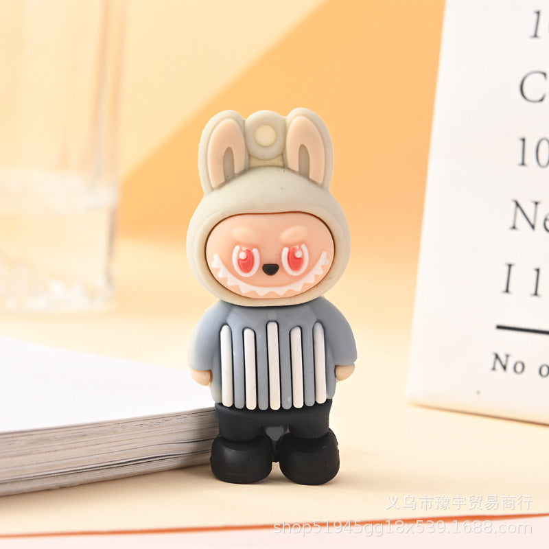Labubu Set of 6 Cute Action figure