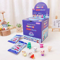 Crayon Shinchan Blind Pouch Erasers – Pack of 6 | Cute Cartoon Character Puzzle Erasers for Kids & Students