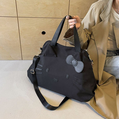Hello Kitty Kawaii Shoulder Tote Bag for Women | Cute Large Capacity Hello Kitty Handbag for College, Office & Daily Use