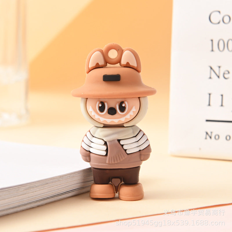 Labubu Set of 6 Cute Action figure