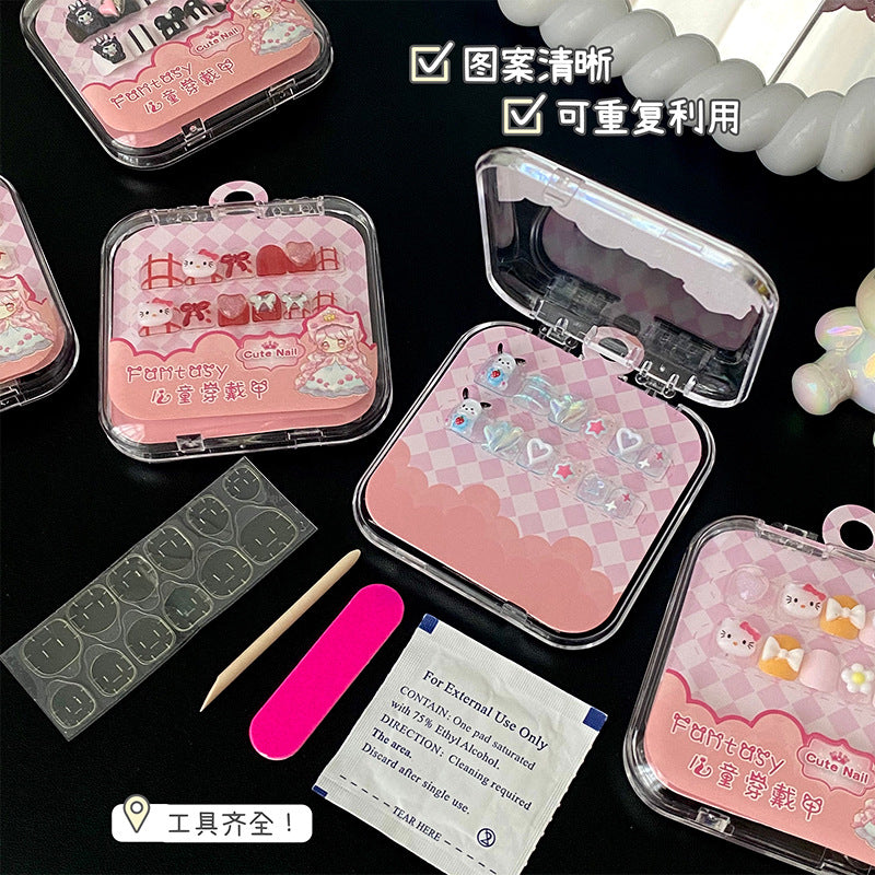 Kawaii Fantasy Press-On Nail Set (Box Edition)