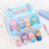 Labubu Kawaii Eraser Set  of 4