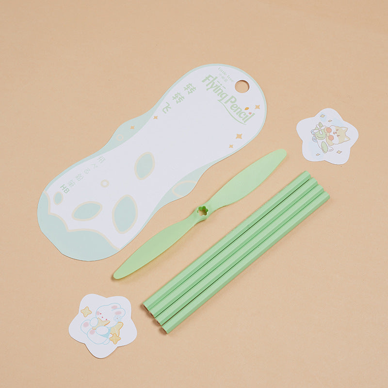 Flying Fan Pencil Set – Fun & Creative Stationery