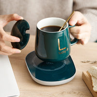 Lucky Touch Electric Warm Cup Set – With Lid