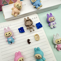 Labubu Kawaii Eraser Set  of 4