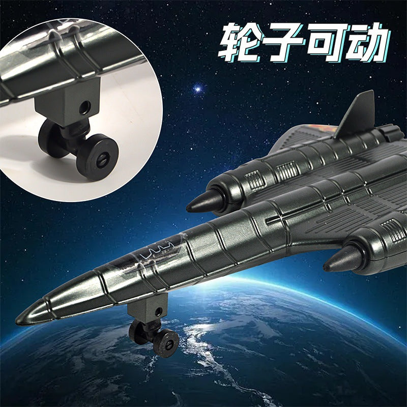 3D Fighter Jet Gel Pen – Military Aircraft Click Pen with 2 Erasable Refills | Aeroplane Shape Novelty Pen | Airplane Stationery Gift for Kids, Boys, Students & Collectors (1 Piece)