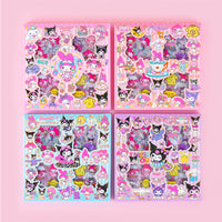 ✨ Sanrio Kuromi & My Melody Sticker Box – Kawaii Collection ✨