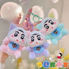 Shinchan Kawaii Plush Keychain – Pastel Edition