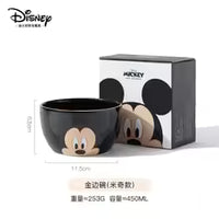 Disney Mickey  / Minnie Ceramic Bowl | Cute Kawaii Breakfast, Soup & Dessert Bowl