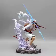 One Piece Gear 5 Luffy Action Figure Lamp – Anime LED Lightning Effect Statue | Premium Luffy Collectible Desk Decor