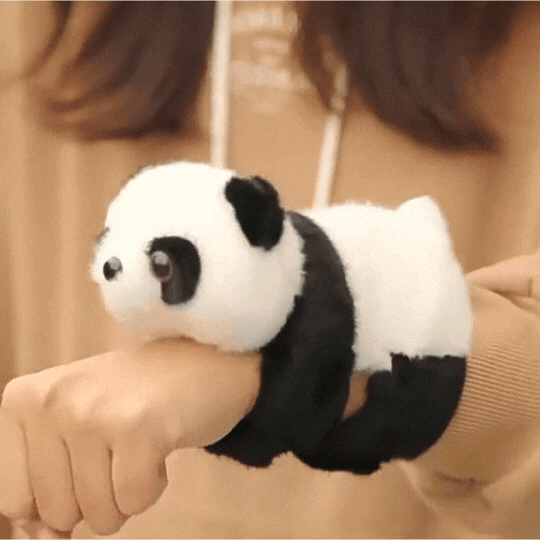 Cute Panda Plush Wrist Support Cushion – Kawaii Hand Pillow Soft Toy, Cartoon Panda Desk Arm Rest, Stress Relief Plush Wrist Pad for Office & Study