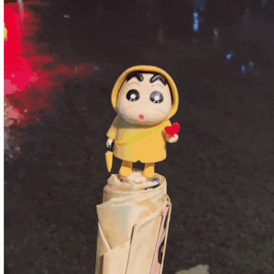 Shinchan Cartoon Automatic Umbrella – Cute Foldable Kids & Women Umbrella | Windproof Waterproof Travel Umbrella | Kawaii Shinchan Rain Umbrella