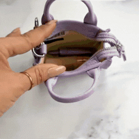 Mini Tote Bag Keychain – Cute Designer Style Coin Purse Keyring | Kawaii Mini Handbag Charm for Girls & Women